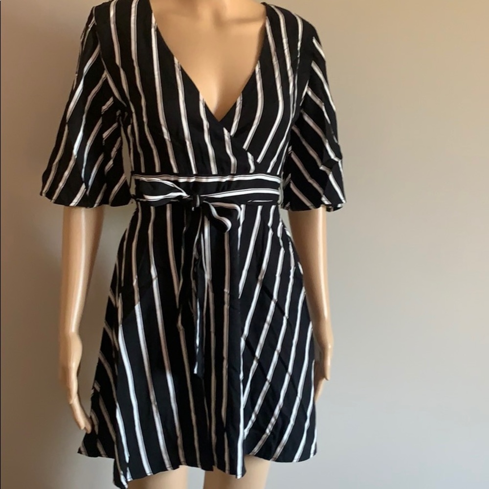 Black Swan Wrap Dress